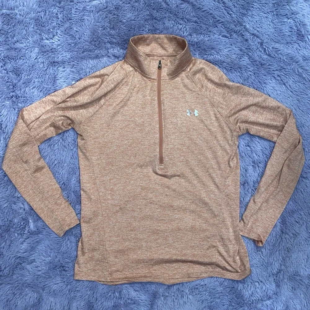Under‎ Armour Women's UA Tech Twist 1/2 Zip Loose Heat Gear Large - Picture 2 of 6